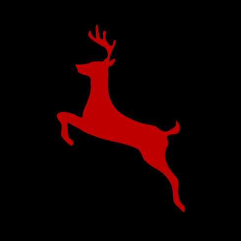 Christmas Deer a new T-Shirt design cover image.