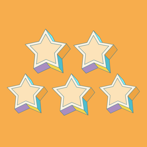 Five Star a new T-Shirt design cover image.