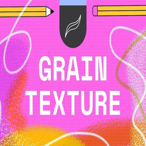 Procreate Grain Texture Brushes cover image.