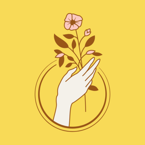 Fine Floral 5 a new T-Shirt design cover image.