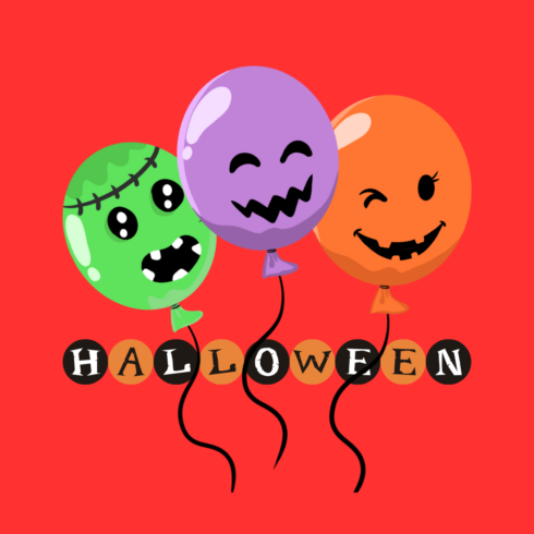 Hallo Balloons a new T-shirt design cover image.