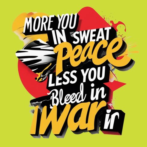 Vibrant Quote a new T-Shirt design cover image.