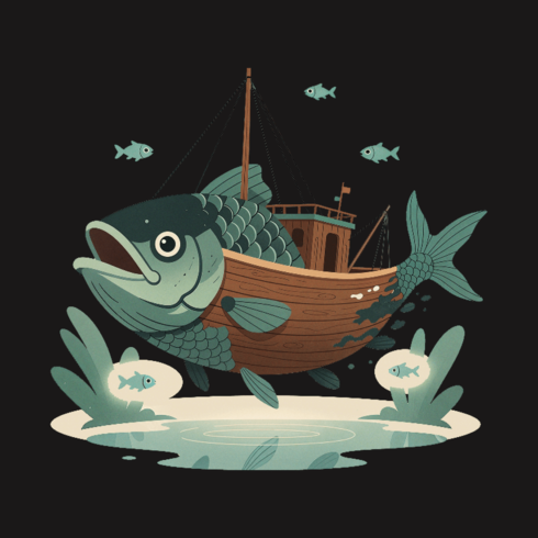 Illustrative 3 a new T-Shirt design cover image.