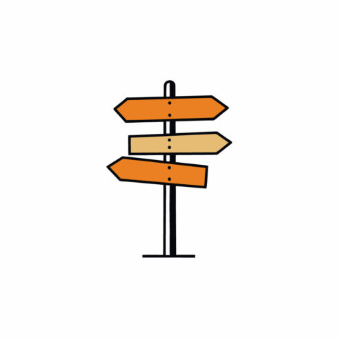 Signpost Arrow Icon for Direction and Choice cover image.