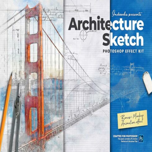 Architecture Sketch PS Action cover image.