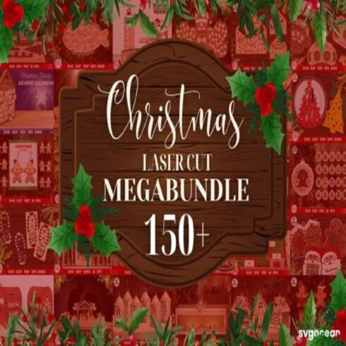 Christmas 2024 Laser Cut Mega Bundle cover image.