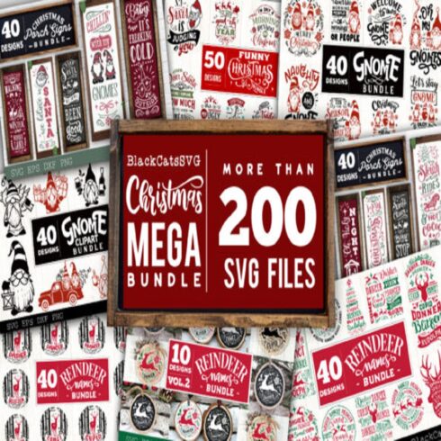 Christmas Mega Bundle cover image.
