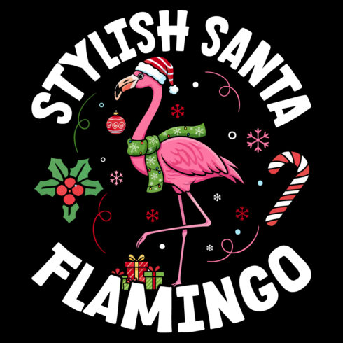 Christmas T-Shirt Design, Christmas Graphic Design, Merry Christmas, Holiday Graphic, Festive Typography Art cover image.