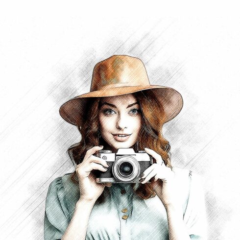 Sketch Pencil Art Maker Action cover image.