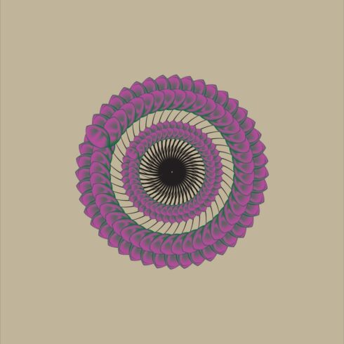 A two pattern and background looks like beautiful flowers with different colors cover image.