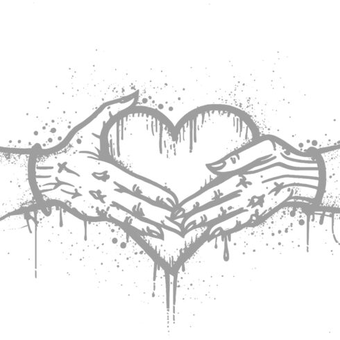 Graffiti Heart Hands cover image.