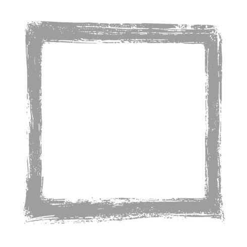 Hand-Drawn Grunge Square Frame or Distressed Brushstroke Border cover image.