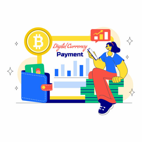 10 Digital Currency Payment Illustration cover image.
