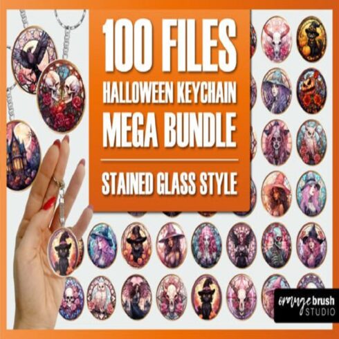 Cricut Halloween Decor SVG Mega Bundle cover image.