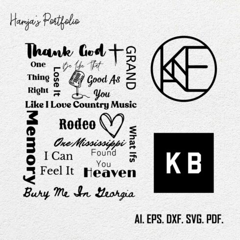 Kane Brown Logo Vector SVG Design cover image.