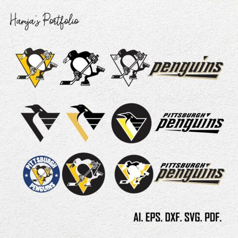 Pittsburgh Penguins Logo Svg Vector Design cover image.