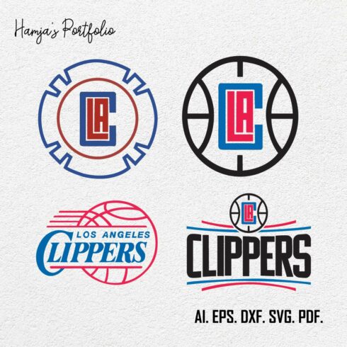 Clippers svg,Clippers bundle,Los Angeles svg,logo I Cup, Tshirt,Clip Art, Cricut ll Los Angeles Clippers logo vector design cover image.