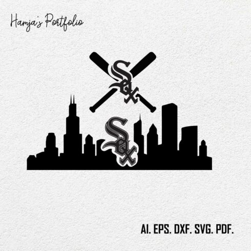 Chicago White Sox SVG Logo Vector Design cover image.