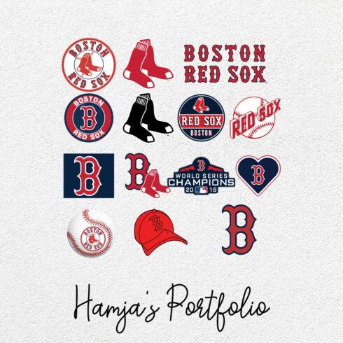 Boston Red Sox Logo Vector Set cover image.