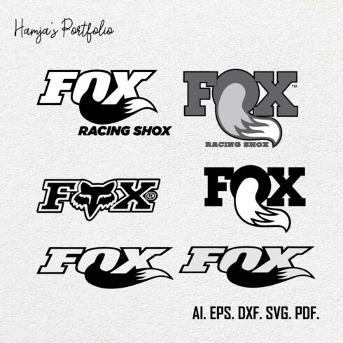 Fox Racing Vector Svg Logo Design cover image.