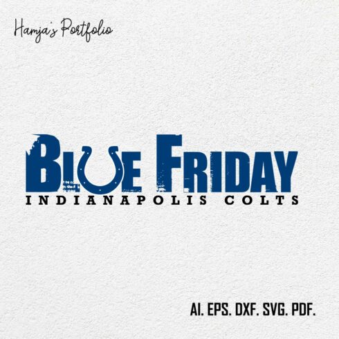 Indianapolis Colts SVG ll sport vector logo design cover image.