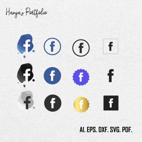 Social Media Icons Logo SVG Bundle | Icon Logos | Facebook Logo Design cover image.