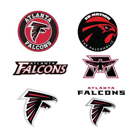 Atlanta Falcons Logo SVG Vector Design cover image.