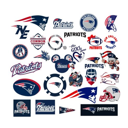 New England Patriots Vector Logo Svg cover image.