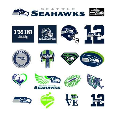 Seattle Seahawks Logo SVG Vector Design cover image.