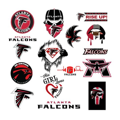 Atlanta Falcons Logo SVG Vector Design cover image.