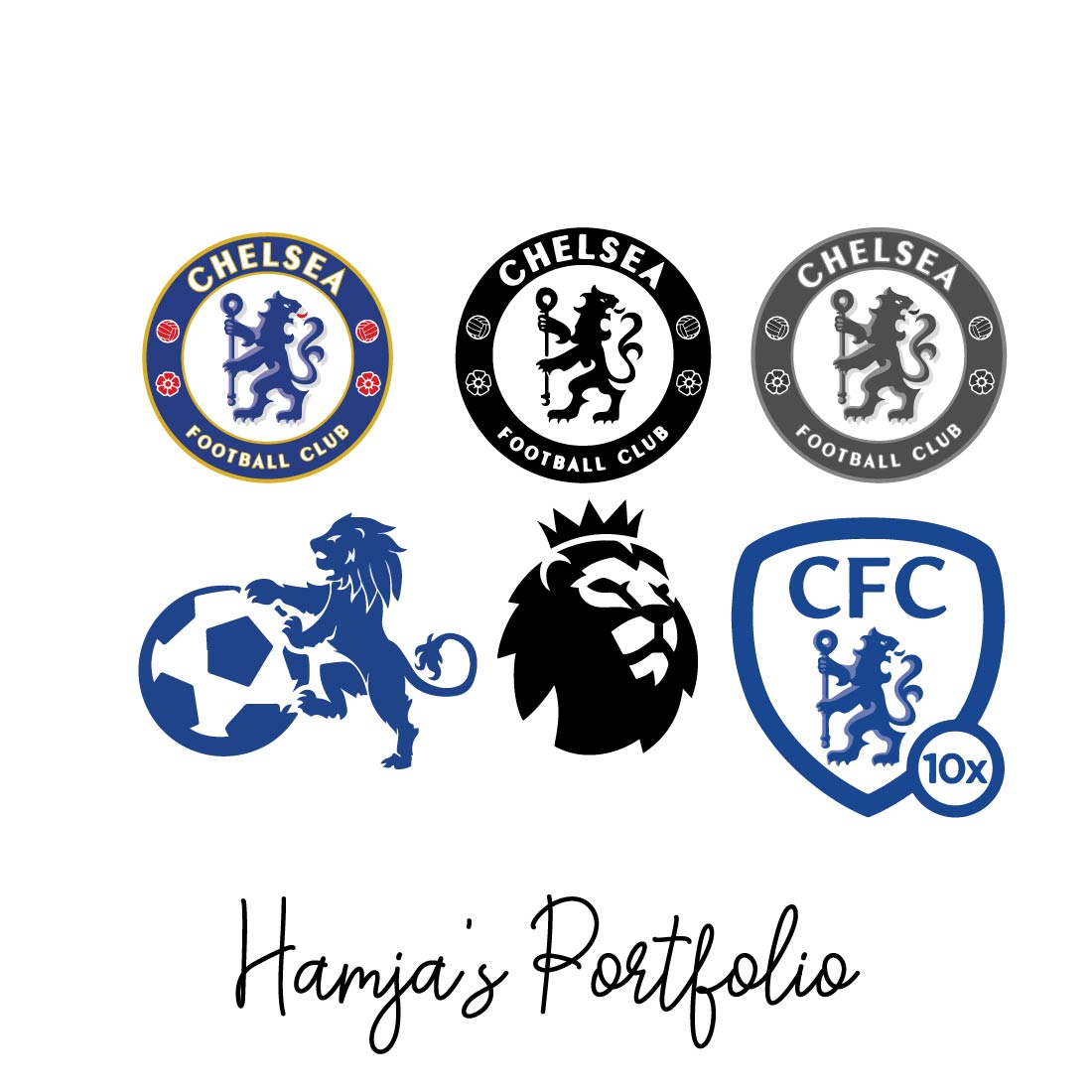 Chelsea Fc Graphics Chelsea Football Club Logo Vector Set – MasterBundles