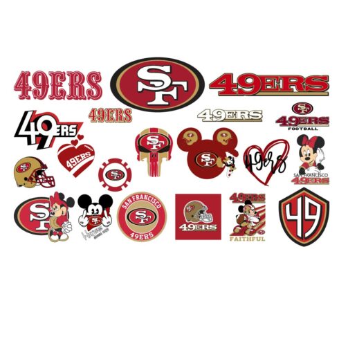 San Francisco 49ERS Logo Vector Set cover image.