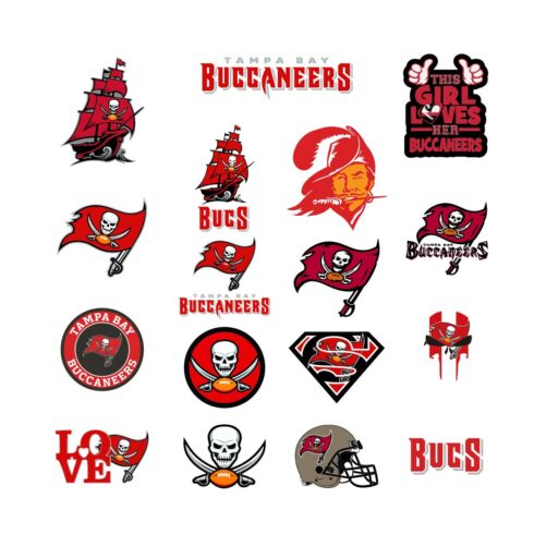 Tampa Bay Buccaneers Logo Vector Set cover image.