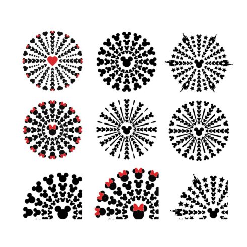 Disney Bundle Svg ,Png Files for Cricut, Mickey Mouse Vectpr Bundle , Disney SVG , Winnie The Pooh Printable , DisneyClipart exclusive bundle files cover image.