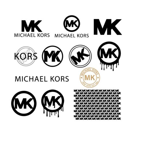 Michael Kors Logo Svg Bundle cover image.