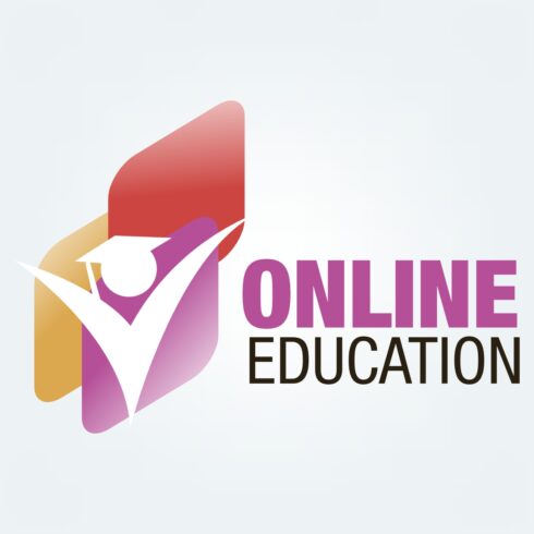 online education logo cover image.