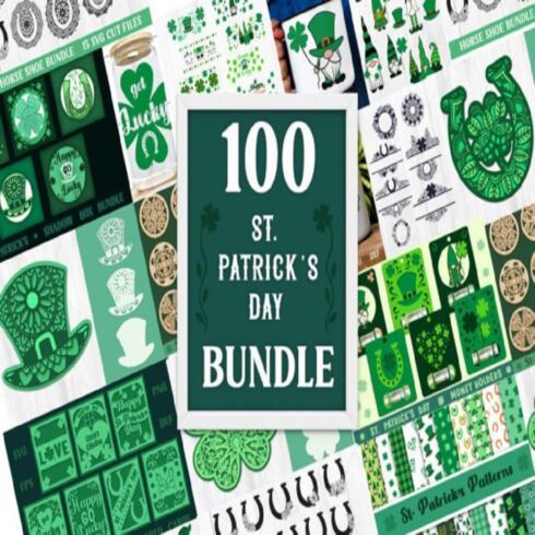 St Patricks Mega Bundle 100 Items cover image.