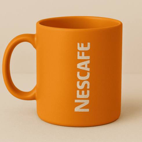 "Coffee Mug Mockup Bundle – Nescafe Inspired Editable Templates" cover image.