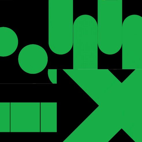 The black layers transition in the green screen | Capcut Template cover image.