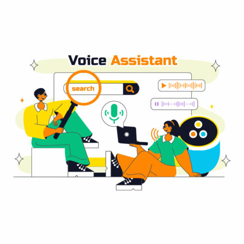 10 Voice Assistant Smart Devices Illustration cover image.