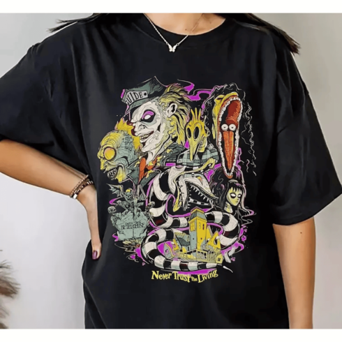 Beetlejuice T-shirt Black cover image.
