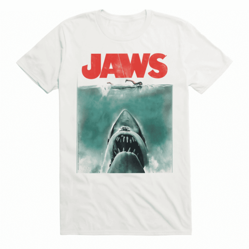 Jaws T-shirt cover image.