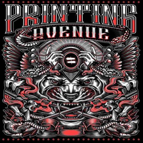 Inkpoze Tattoo Expo MMXVI by Kristoval T-shirt Logo cover image.