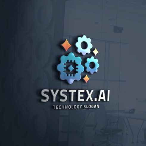 AI System Gears Logo cover image.