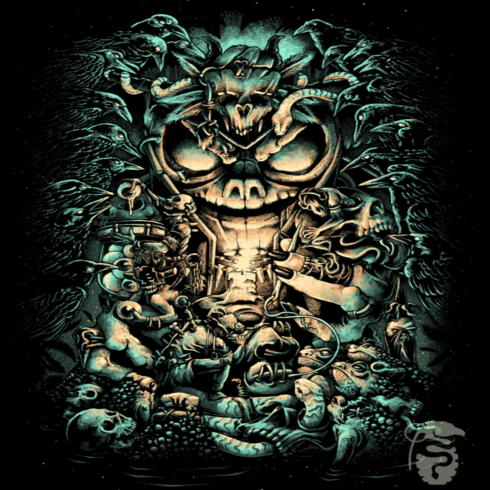 DIABLO BY GODMACHINE T-SHIRT LOGO cover image.