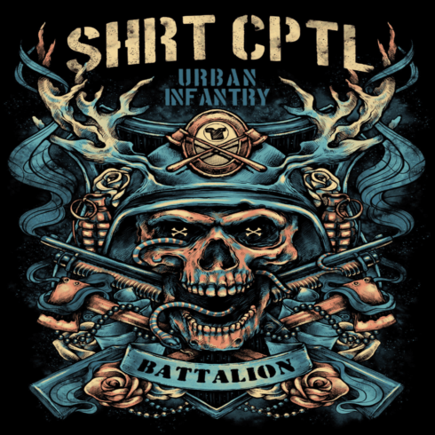 CAPITAL CBU BATTALION BY KRISTOVAL T-SHIRT LOGO cover image.