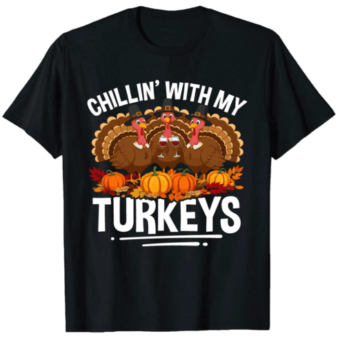 Thanksgiving t-shirt logo cover image.
