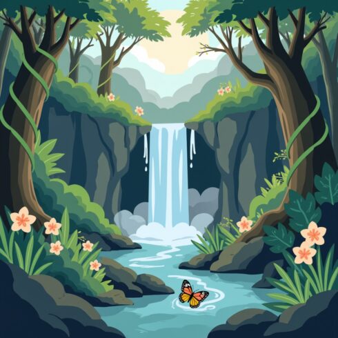 Nature 1 a new T-Shirt design cover image.