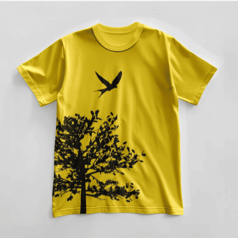 sunset scene t-shirt logo cover image.