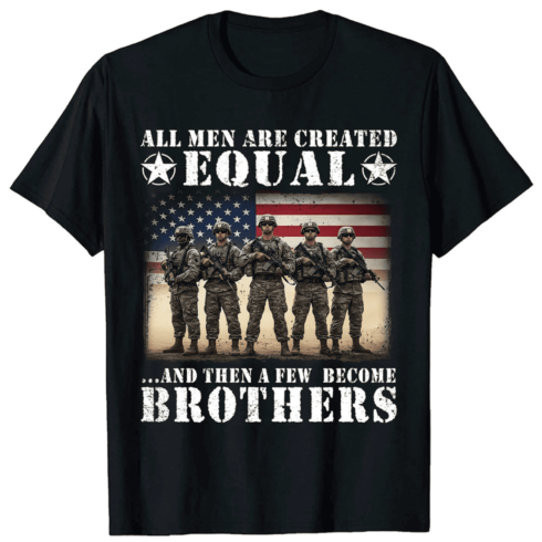 American Military Brotherhood T-shirt Logo cover image.